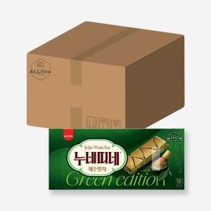 삼립 간식 스낵 제주 말차 누네띠네 120g 4개