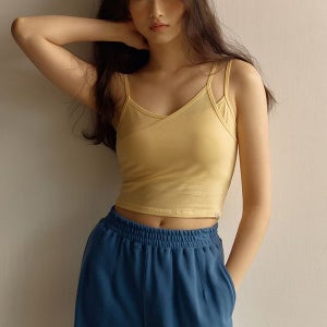 [디야니] Maha Mudra Crop Tank (Limeade)