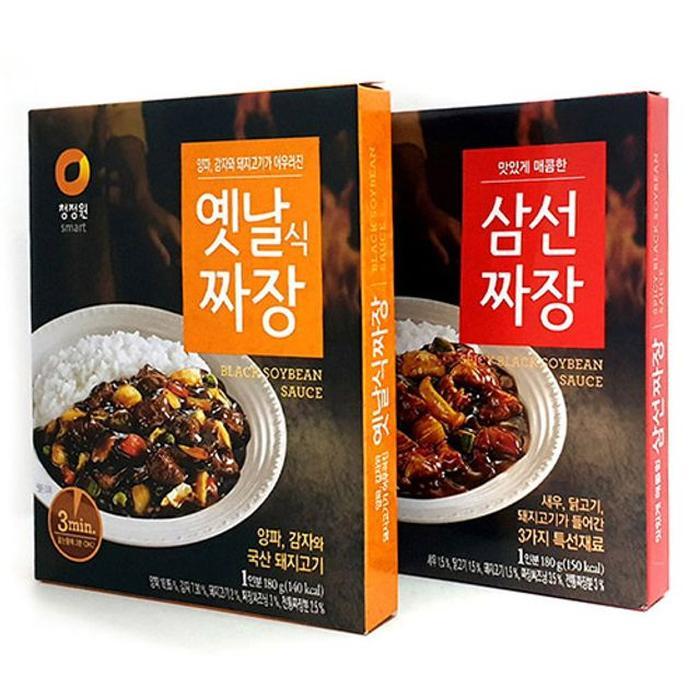 청정원 옛날식 짜장