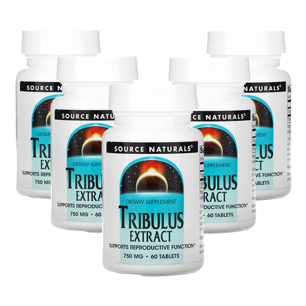 소스 네츄럴스 트리뷸러스 750mg 60정  5팩