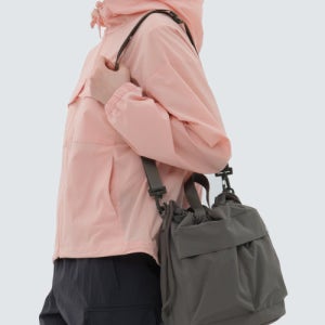 [스노우피크 어패럴] 듀얼테크 라지 버킷백 Dark Khaki (S24ZWFBB36) S24ZWFBB36DK