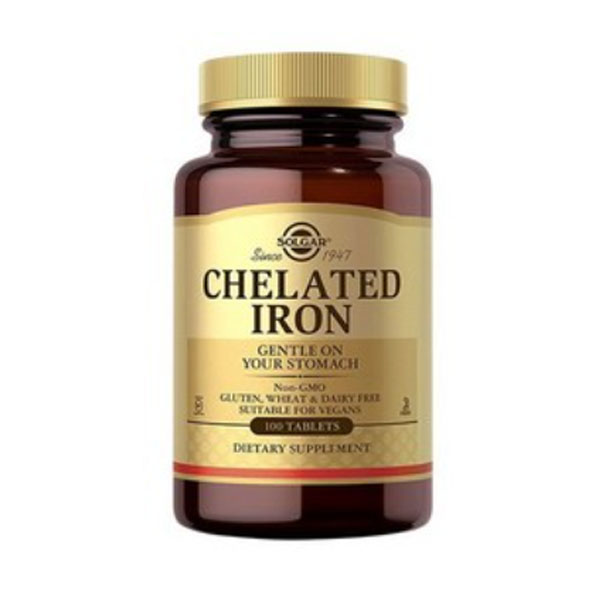 솔가 솔가 킬레이티드 철분제 철분 아이언 25mg 100정