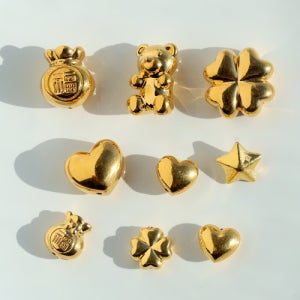 24k 0.2g 0.5g 콩알금 순금오브제 금테크