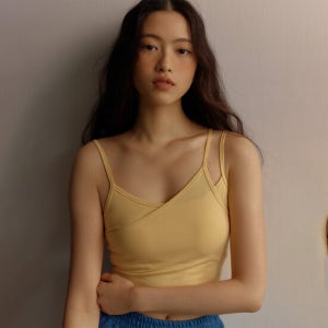 디야니 Maha Mudra Crop Tank (Limeade)