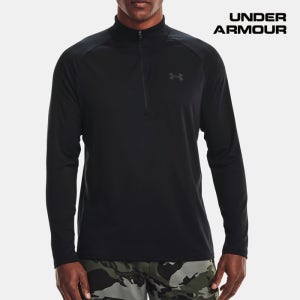 언더아머 남성 UA Tech ½ 집 긴팔 1328495-001 463694