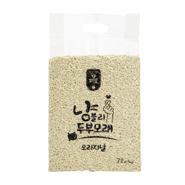 캣피앙 냥블리 고양이 두부모래 무향 2.7kg(7L) x 6개 (캣피앙)