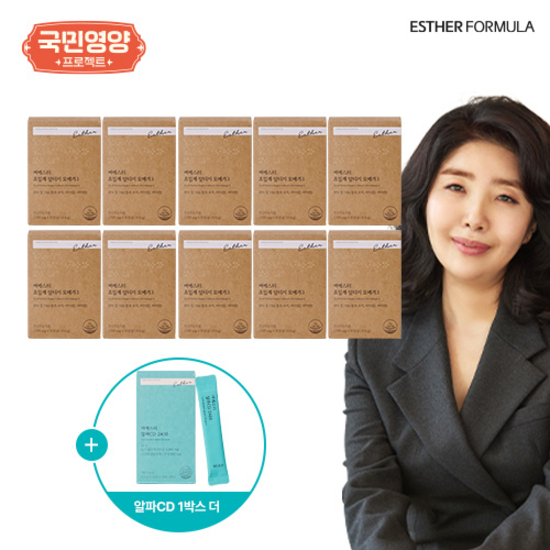 (국민영양프로젝트) 여에스더 알티지오메가3 10개월+알파CD1박스