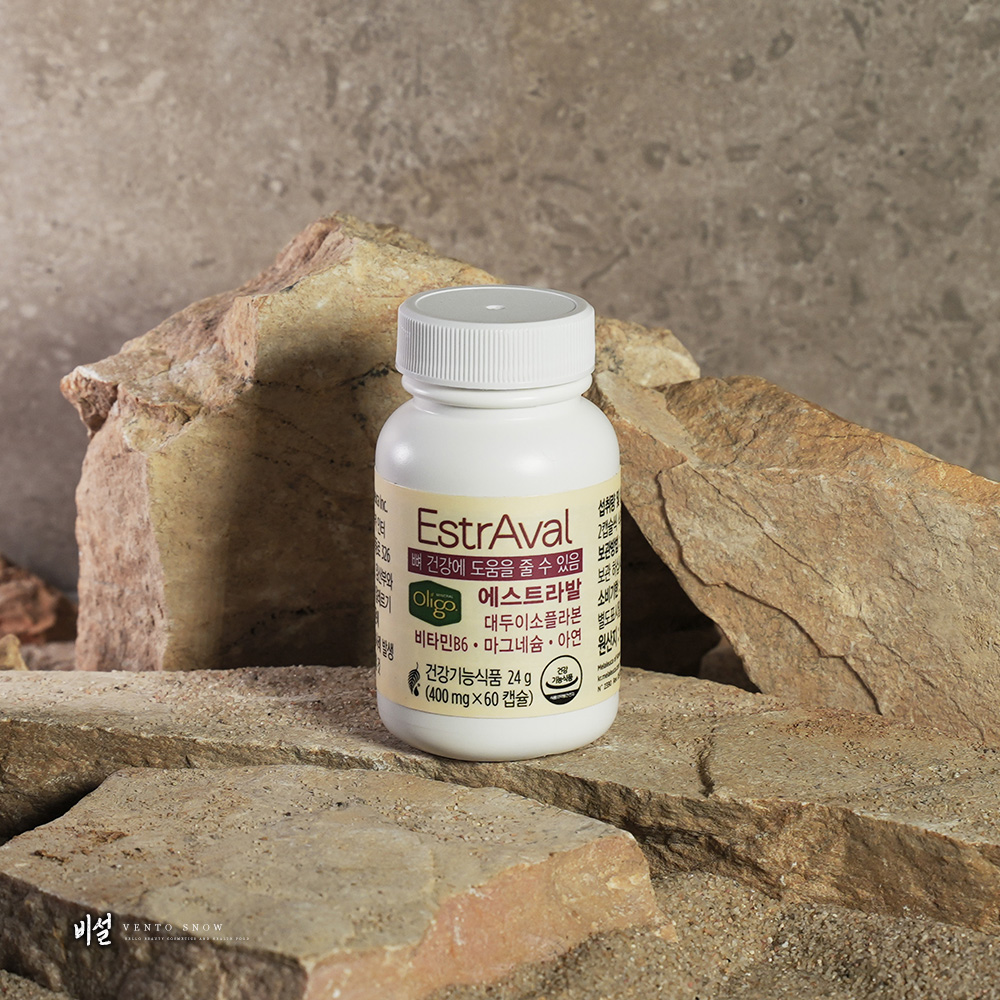 멜라루카 에스트라발 대두이소플라본 비타민 무기질 60캡슐, 1개