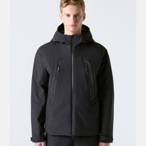 [데상트] 듀얼리스 신슐레이트 패딩 자켓 블랙 SR121DPD11 SR121DPD11_BLK0