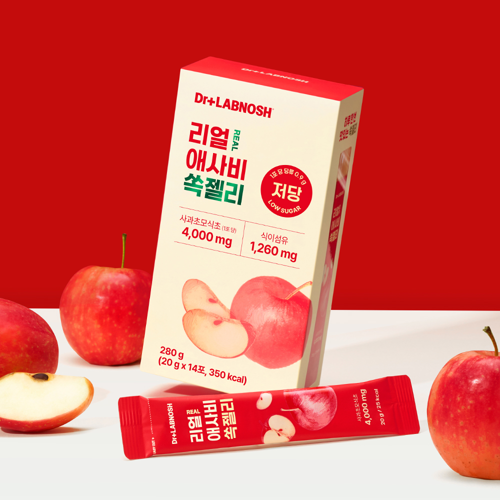 랩노쉬 리얼 애사비 쏙 젤리 14포, 1개