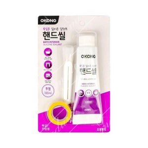 제이앤엘글로벌탑스 욕실용깔끔한 실리콘실란트 핸드씰 투명 (44533830)