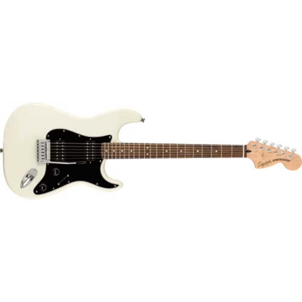 Fender 스콰이어 어피니티 스트라토캐스터 일렉기타 Squier Fender 기타 올림픽 화이트 1개