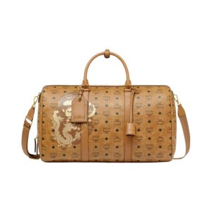 베이프 MCM 비세토스 위켄더백 미디움 꼬냑 x 오토마르 MMVESTT05CO001