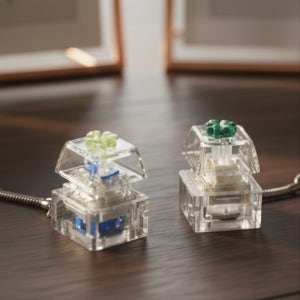 청축 클로버 키캡 키링, 말랑동글