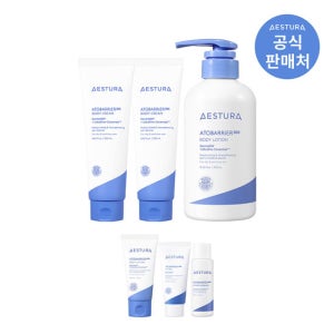 에스트라 아토베리어365 바디로션 400ml 1개+바디크림 250ml 2개