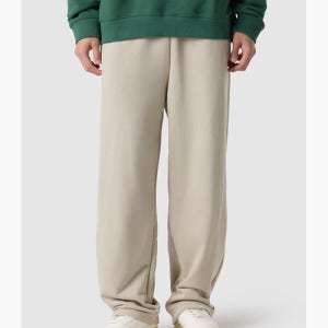 [르꼬끄] 유니 에센셜 쮸리 레귤러 스트레이트핏 팬츠 - 베이지 QR123LFP11 QR123LFP11_LBG0