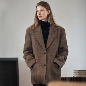 [시야쥬] SIOT4170 빈티지 헤링본 울 블레이저_Mocha brown