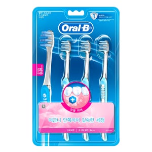 오랄비 초미세모 잇몸케어 칫솔 (3개)