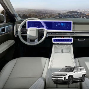 현대 자동차 내비게이션 보호필름 논글레어 무광 눈부심방지 저반사 액정보호