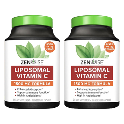 젠와이즈 <b>리포소멀 비타민</b> C 1500mg 베지테리안 캡슐