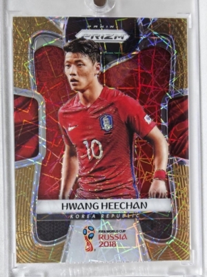 2018 PANINI PRIZM 파니니 프리즘 황희찬 15장 한정 대한민국 국가대표 러시아 월드컵 축구 스포츠 포토 카드 JOY