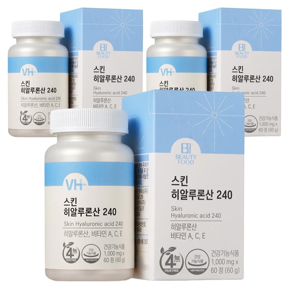 비타민하우스 <b>스킨히알루론산 240</b> 60g