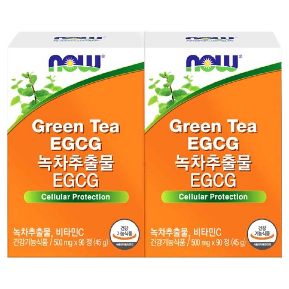 <b>나우푸드</b> 녹차추출물 EGCG 다이어트 보조제
