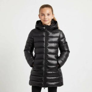 몽클레르 여성 모카 블랙 후드 롱패딩 K2954 1C50110 68950 999 몽클레어 주니어 점퍼 MOKA 1622736 150509723