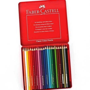 [하프클럽]색연필 24색 미술재료 색연필세트 초등학생 컬러링