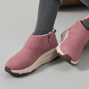 밀레 밀레 여성 스웨이드 방한화 (라벤더)