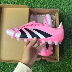 아디다스 프레데터 리그 FT 2G3G AG 베컴 인조잔디 축구화 빔 핑크 JR7027