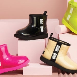 kids 어그 클리어 미니 방수 양털 부츠 4컬러