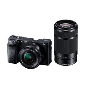 소니 미러리스 일안 α6400 더블 줌 렌즈 키트 블랙 ILCE-6400Y B