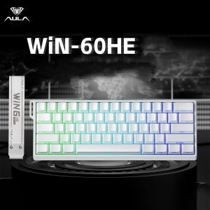 AULA독거미 WiN 60HE 자석축 기계식 게이밍 키보드 8KHz수익률