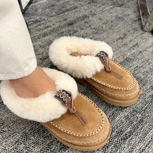 어그 여성 타스만 알파인 슬리퍼 체스트넛