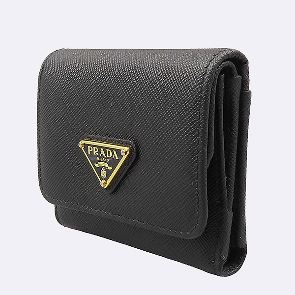 프라다 사피아노 레더 반지갑 & 벨트 세트 (2025년 신모델)