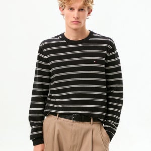 타미힐피거 맨 시즈널 스트럭쳐 크루넥 스웨터 T12G0KPO040MT10AP