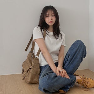 제이스타일 [하프클럽] 1+1이블렛 오브아 코튼 베이직 티셔츠