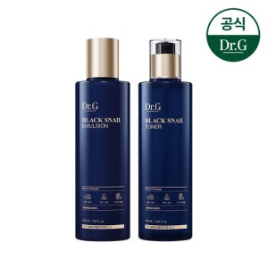닥터지 블랙 스네일 베이직 2종 세트 (토너150ml, 에멀전150ml)