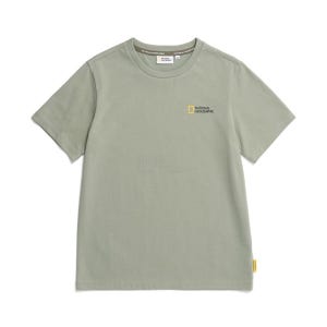 내셔널지오그래픽 키즈 키즈 K232UTS130 그래픽 반팔티셔츠 LICHEN KHAKI