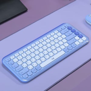 [로지텍] 로지텍 코리아 POP ICON KEYS 블루투스 무선 키보드 라일락