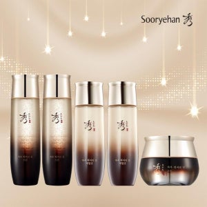 수려한 자우 럭셔리 진 기초풀세트 스킨X2+에멀전X2+크림[35346988]