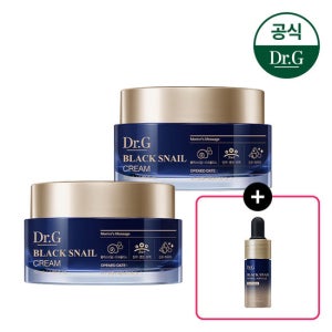 닥터지 블랙 스네일 크림 50ml 2개 (증)블랙스네일 레티놀 앰플 10ml