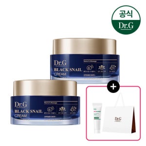 닥터지 블랙 스네일 크림 50ml 2개 (증)레드블레미쉬 EX 크림 10ml+닥터지 쇼핑백(중)