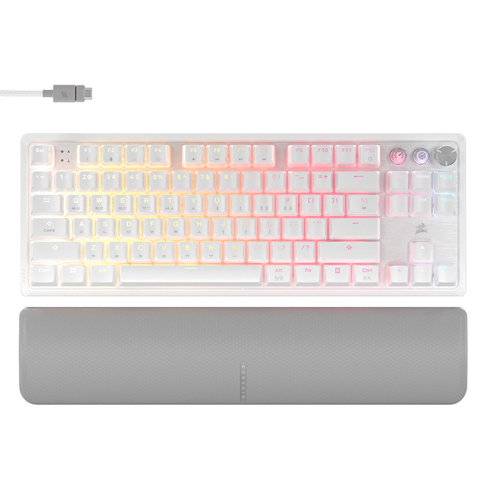 커세어 K70 PRO TKL MGX 래피드트리거 게이밍 기계식 키보드 마그네틱축(자석축) 단일상품 화이트, 마그네틱축 구매 전 꼭 읽어야 할 총정리