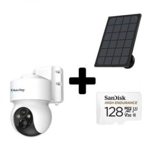 충전식 4G IP카메라 무선 홈캠 이동식 LTE 로보뷰S4+1