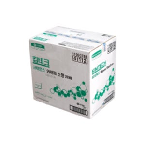 [유한킴벌리] 킴테크 사이언스 와이퍼 소형 41112 (200매x60카톤, 107x210mm/1겹, 와이퍼/종이보루/실험실용)