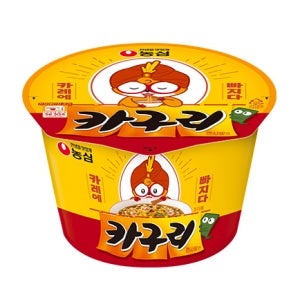 [농심] 컵라면 카구리 큰사발면 (103g/큰사발면, 16개)