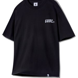 [고스트리퍼블릭] GRBC 스몰 자수 오버핏 반팔티 GT-341_블랙 GT-341black