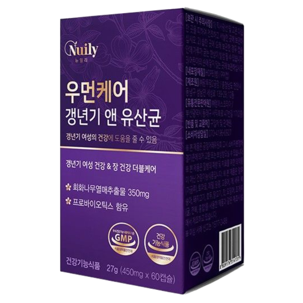 헬씨허그 <b>우먼스</b> 그린 <b>솔루션</b> 여성 <b>갱년기</b> 영양제  60정  1개